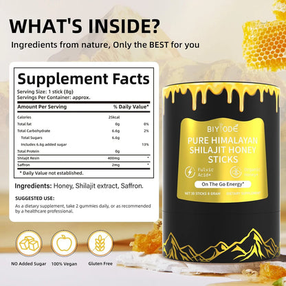 SHILAJITE AU MIEL